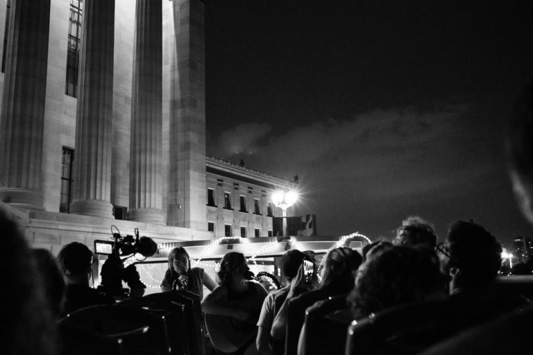 Double Decker Music Series concert, photo by Scott Troyan