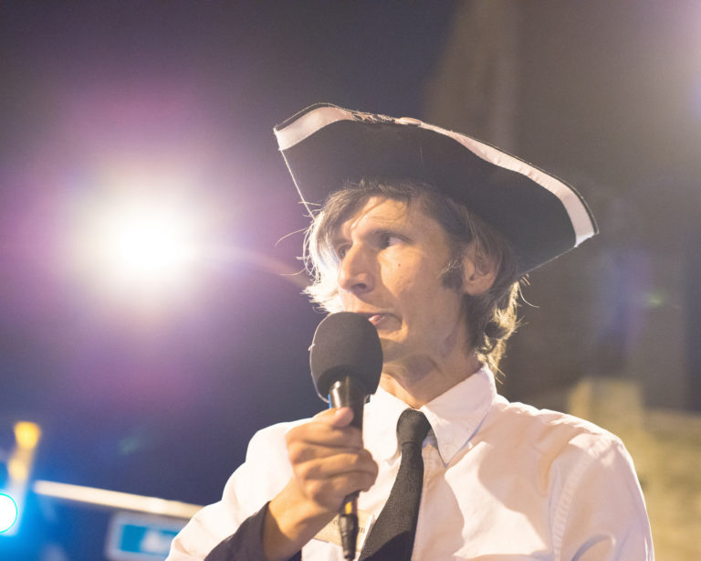 Double Decker Music Series concert, photo by Scott Troyan