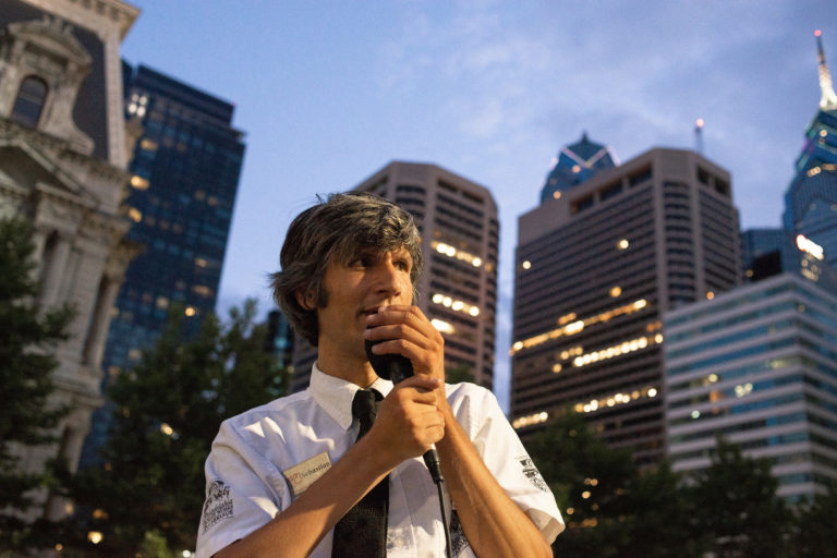 Double Decker Music Series concert, photo by Scott Troyan