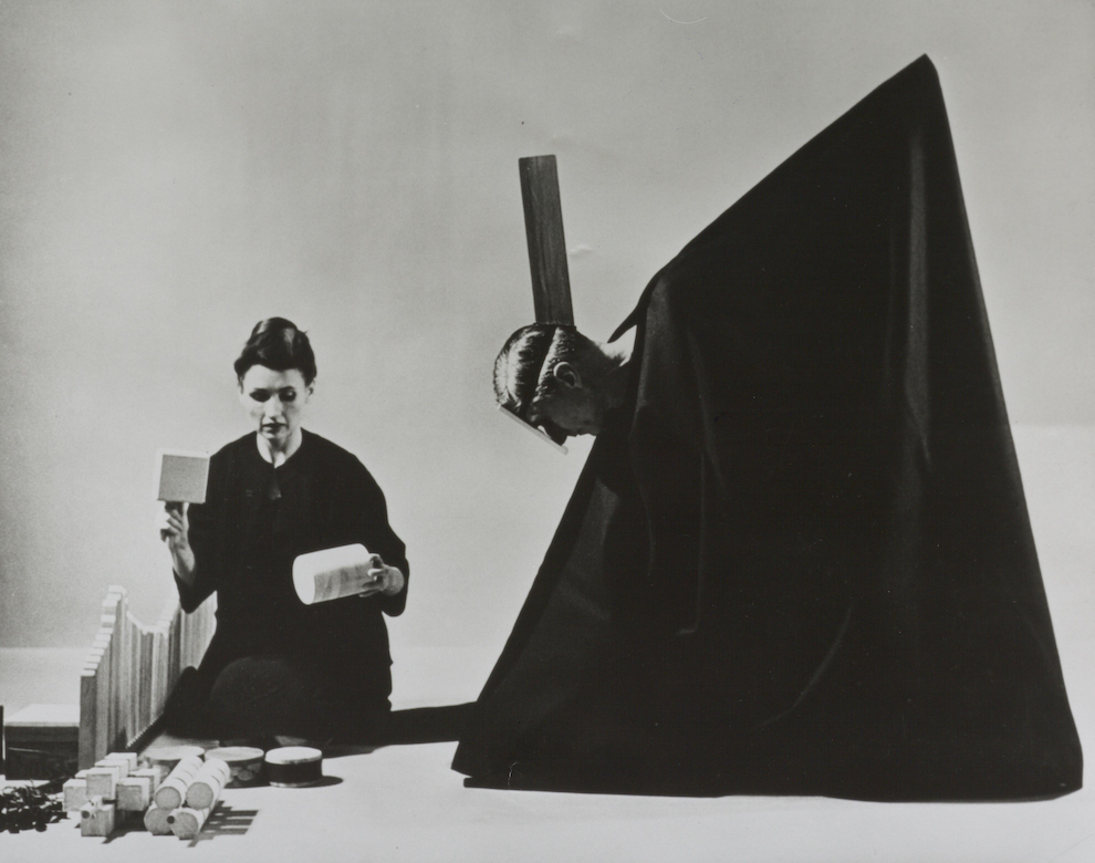 Lucia Dlugoszewski and Erick Hawkins, “8 Clear Places,” 1961. Photographed by Daniel Kramer. From the Erick Hawkins and Lucia Dlugoszewski Papers, Music Division, Library of Congress, Wash