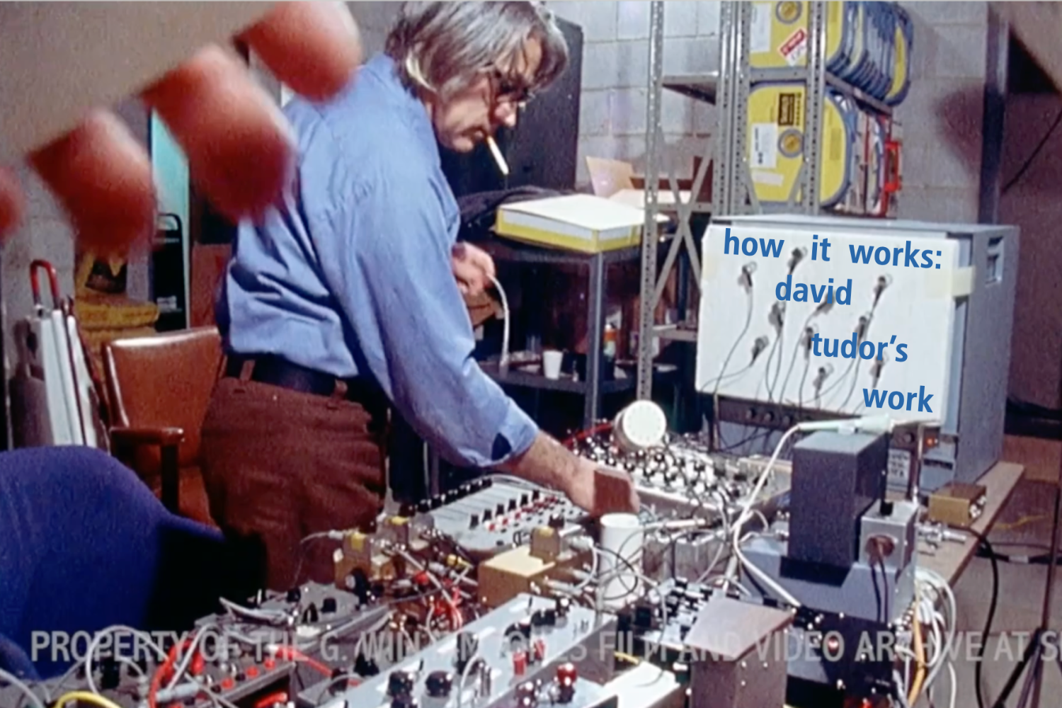 How It Works: David Tudor’s Work