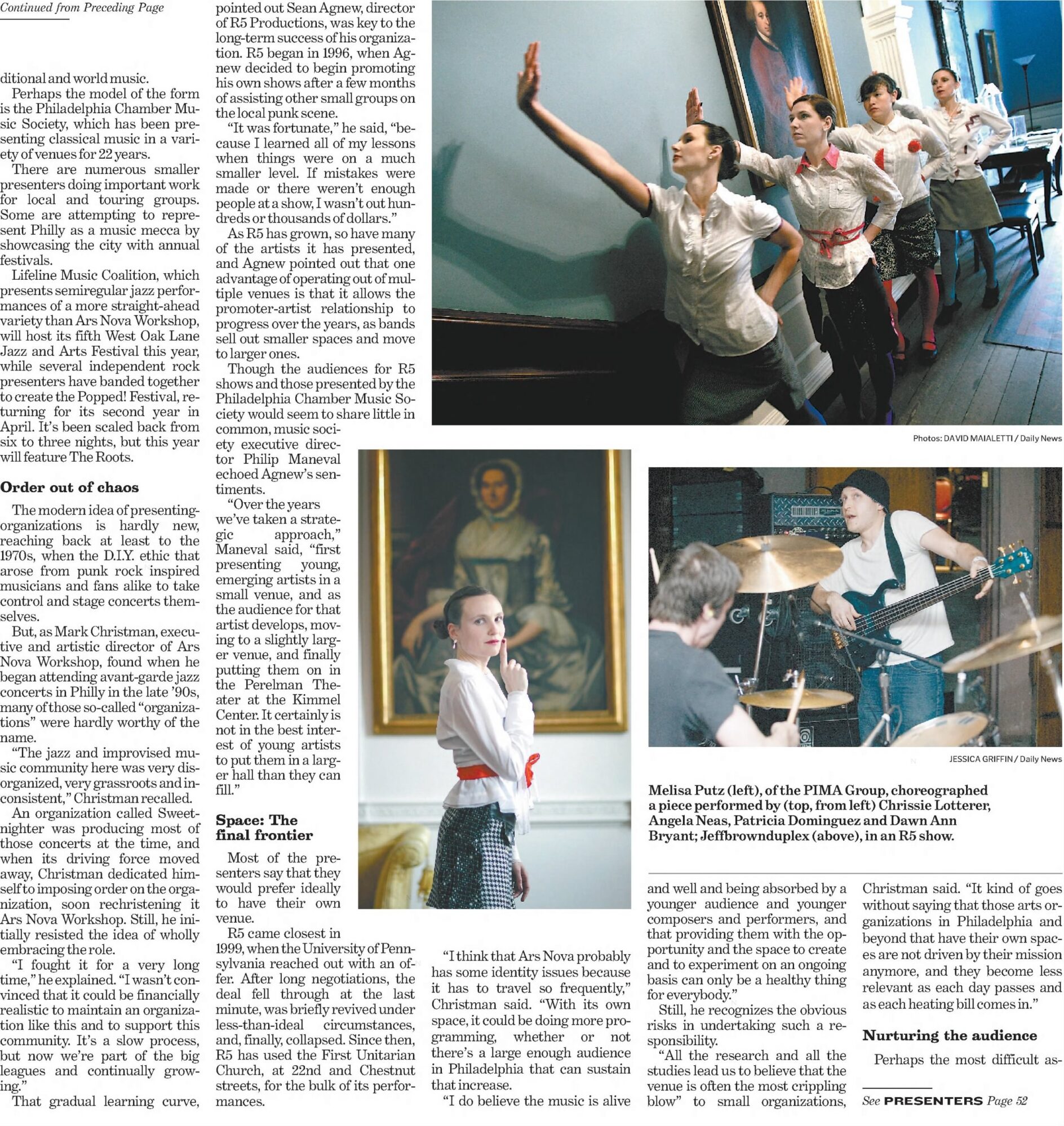 Philadelphia Daily News, February 15, 2008, p44