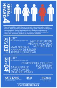 Poster, thirdbird presents Seen & Heard 4