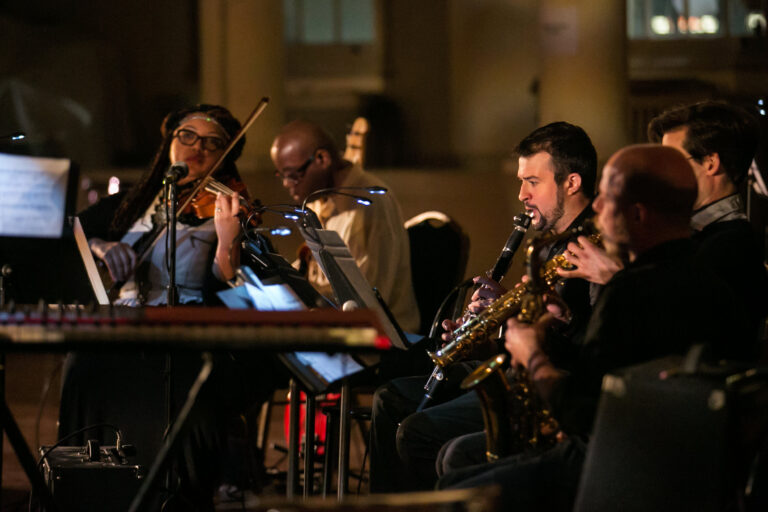 Stay On It + Femenine, with Gerry Eastman and Arcana New Music Ensemble, The Rotunda, May 5, 2017