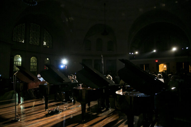 Four pianos and the Sonora Guitar Ensemble, The Rotunda, May 19, 2017