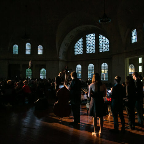 The Holy Presence of Joan d’Arc, Thruway and Jeremy Toussaint-Baptiste, The Rotunda, May 26, 2017