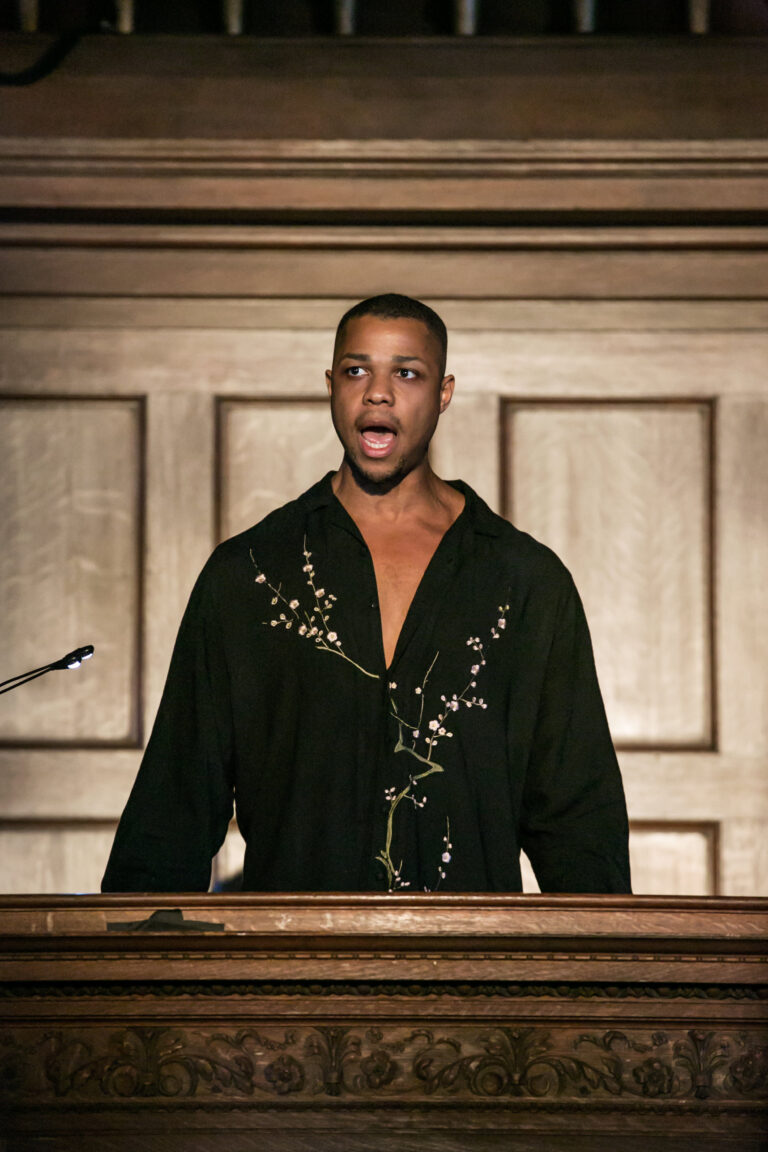 The Holy Presence of Joan d’Arc, Thruway and Jeremy Toussaint-Baptiste, The Rotunda, May 26, 2017