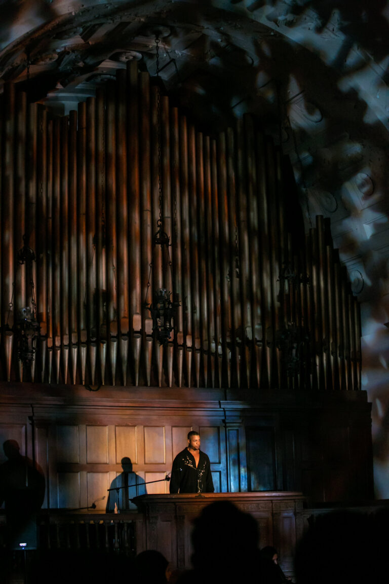 The Holy Presence of Joan d’Arc, Thruway and Jeremy Toussaint-Baptiste, The Rotunda, May 26, 2017