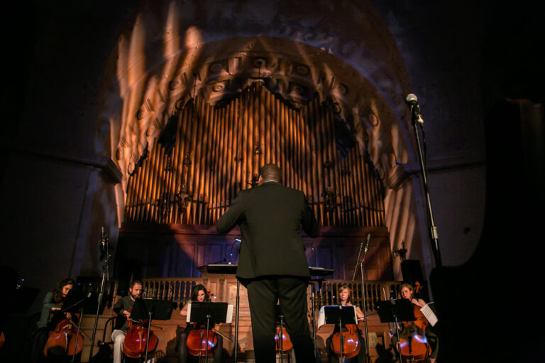 The Holy Presence of Joan d’Arc, Thruway and Jeremy Toussaint-Baptiste, The Rotunda, May 26, 2017