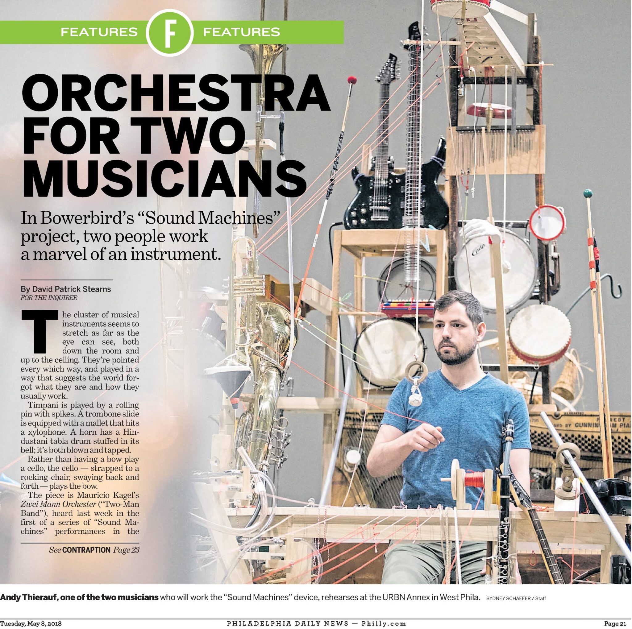 Philadelphia Daily News, May 8, 2018, page 21