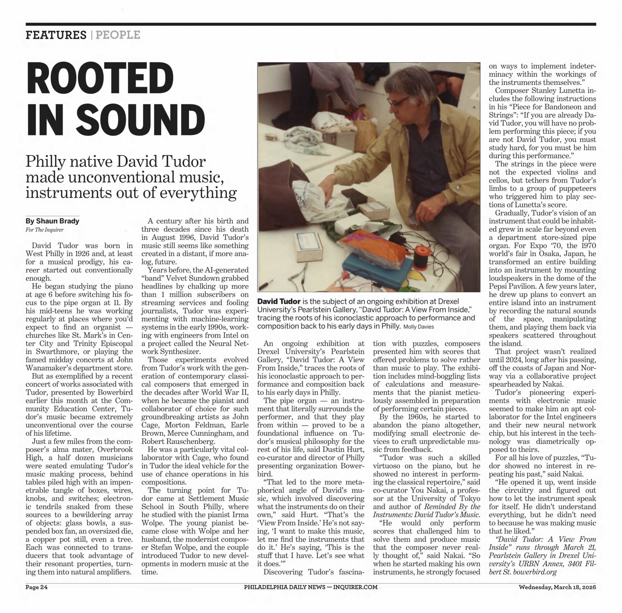 Philadelphia Daily News, March 18, 2026, page 24