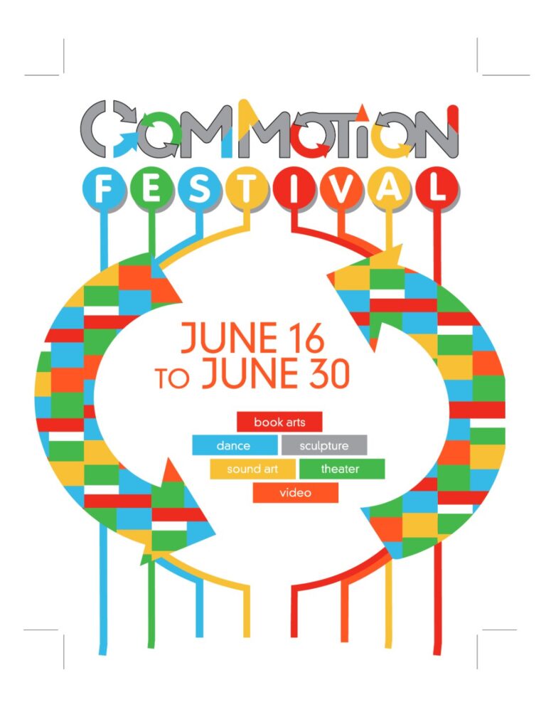 Commotion Festival postcard
