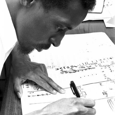 Julius Eastman composing, c. 1969